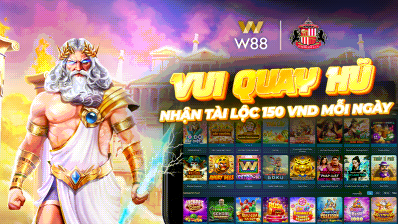 Banner khuyến mãi HOT nhà cái W88