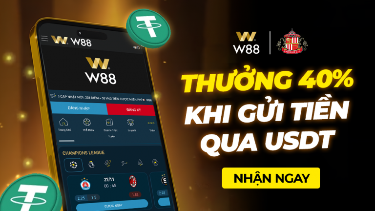 THƯỞNG 40% KHI GỬI TIỀN QUA USDT