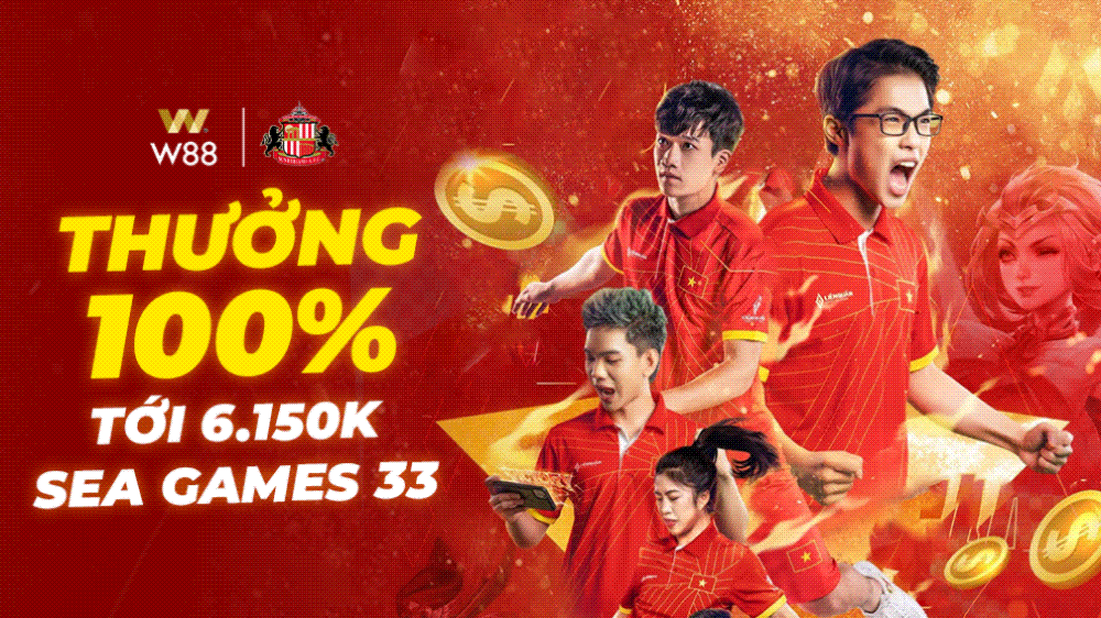 Banner khuyến mãi HOT nhà cái W88