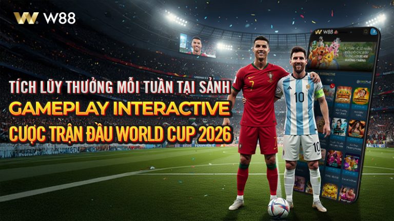 ĐƯỜNG TỚI FIFA WORLD CUP 2026 – NHẬN THƯỞNG TỚI 3,800 VND CÙNG GAMEPLAY INTERACTIVE