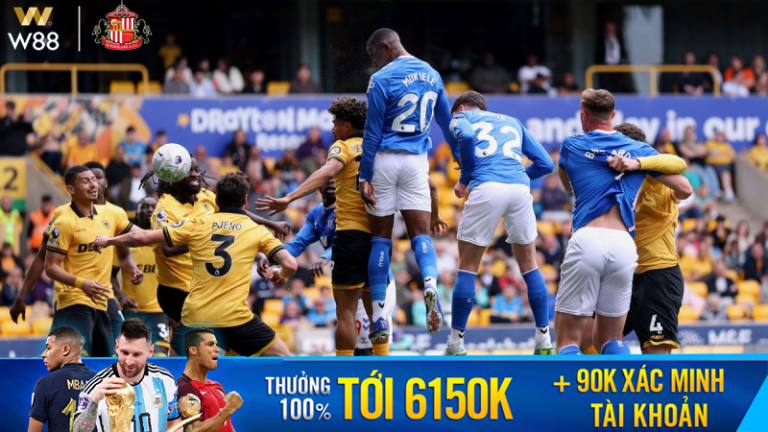 CHƠI THIẾU NGƯỜI, SUNDERLAND VẪN CHIẾN ĐẤU GIÀNH 1 ĐIỂM QUÝ GIÁ TRƯỚC WOLVES