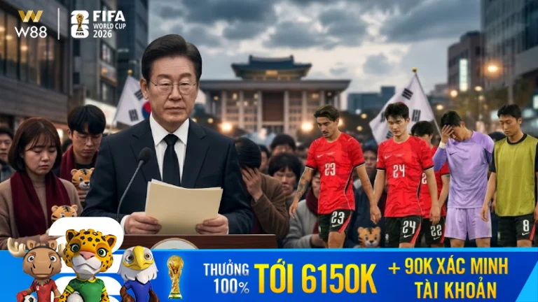 TỔNG THỐNG HÀN QUỐC RA LỆNH ĐIỀU TRA LIÊN ĐOÀN BÓNG ĐÁ SAU CÚ SỐC BỊ LOẠI KHỎI WORLD CUP