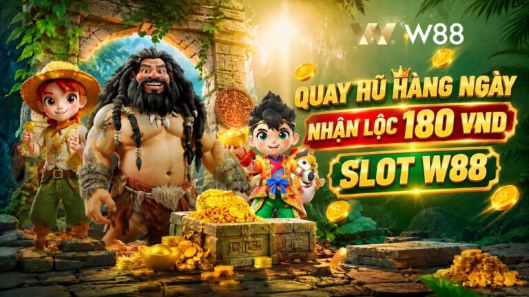QUAY HŨ HÀNG NGÀY – NHẬN LÔC 180 VND CÙNG SLOT W88